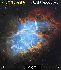 かに星雲の大爆発(図3)
